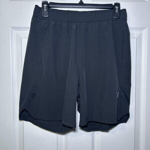 Balance Collection Shorts Men's Medium Black Lined Running Athletic Gym Stretch